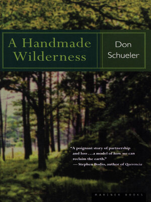 cover image of A Handmade Wilderness